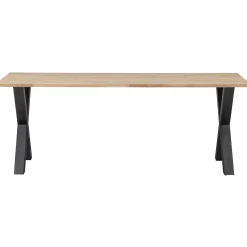 Outlet WOOOD Combi-Tablo: eiken 220x90 & Alkmaar poot