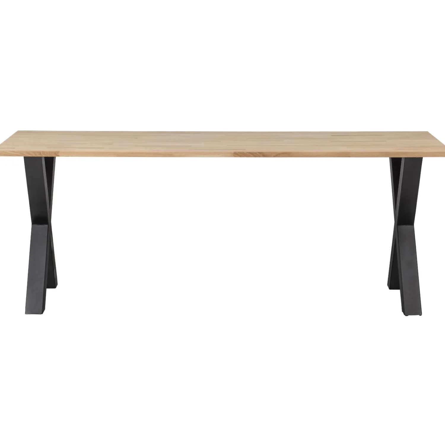 Outlet WOOOD Combi-Tablo: eiken 220x90 & Alkmaar poot