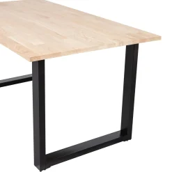 Clearance WOOOD Combi-Tablo: eiken 160x90 & U-poot