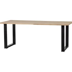 Discount WOOOD Combi-Tablo: eiken 200x90 & U-poot