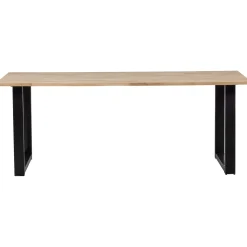 Discount WOOOD Combi-Tablo: eiken 200x90 & U-poot