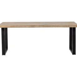 Sale WOOOD Combi-Tablo: mango visgraat 180x90 & U-poot