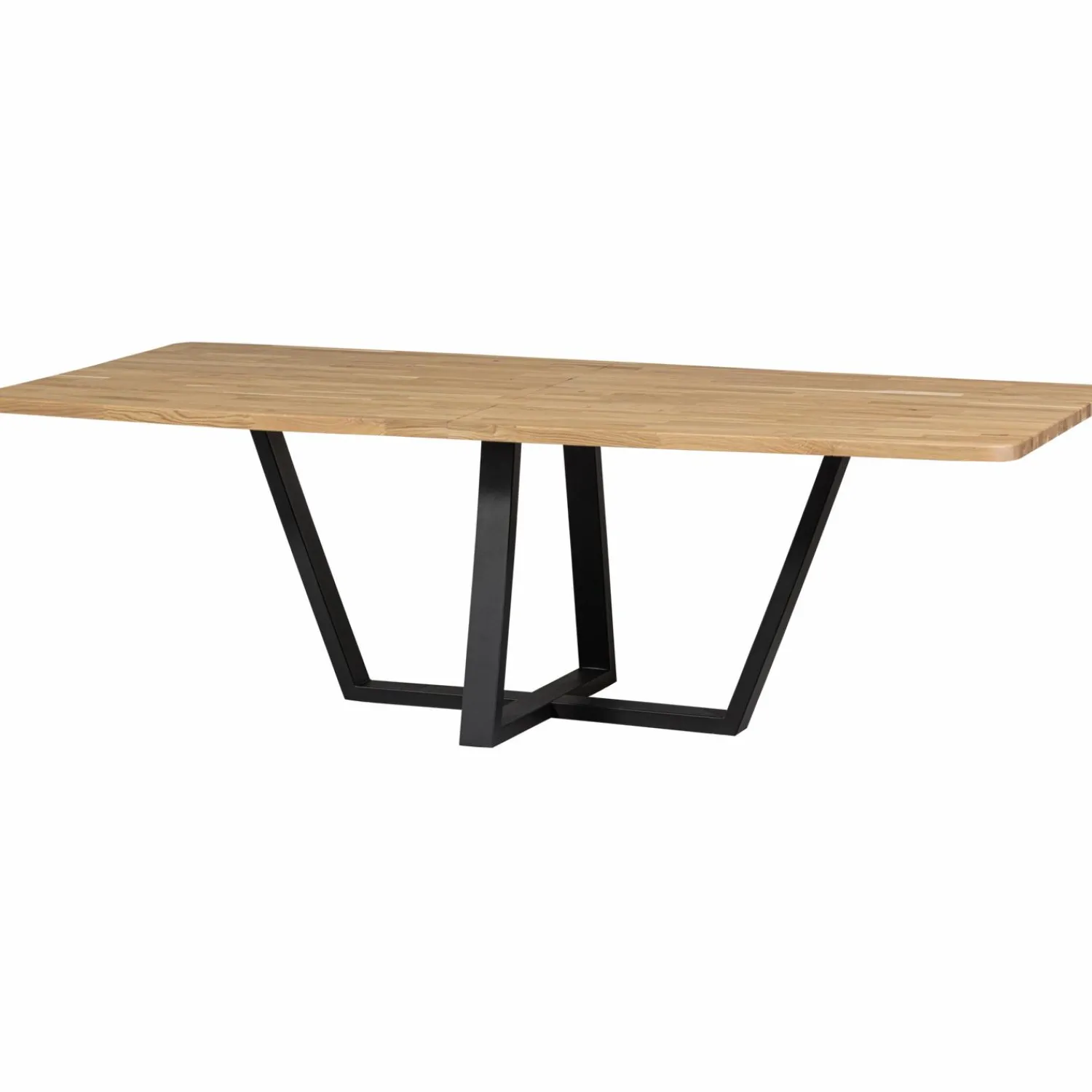 WOOOD Combi-Tablo: XL tafelblad eiken 240x100 & Drenthe poot