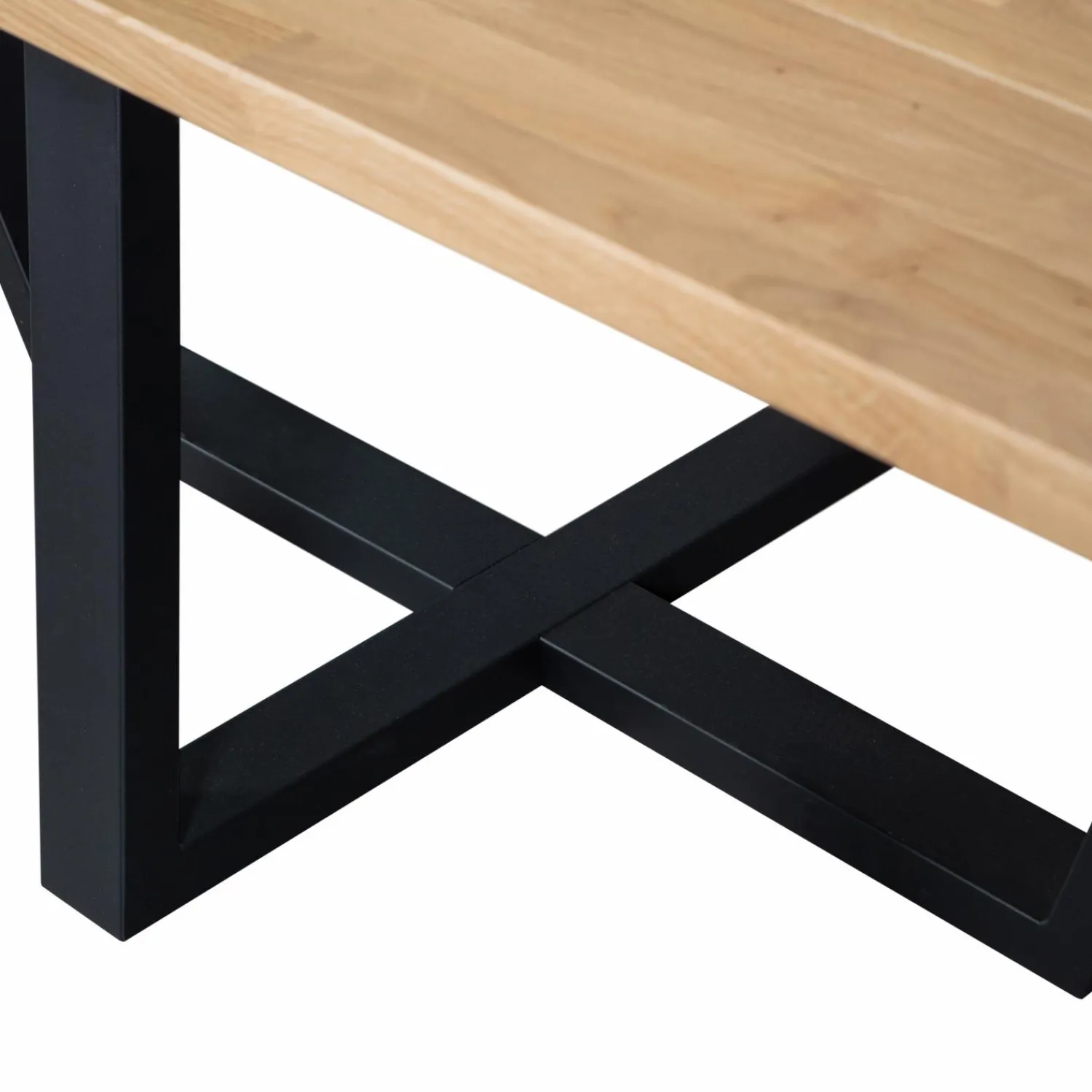WOOOD Combi-Tablo: XL tafelblad eiken 240x100 & Drenthe poot