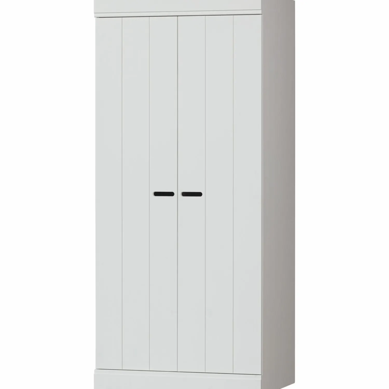 New WOOOD Connect lage kast 2-deurs grenen wit