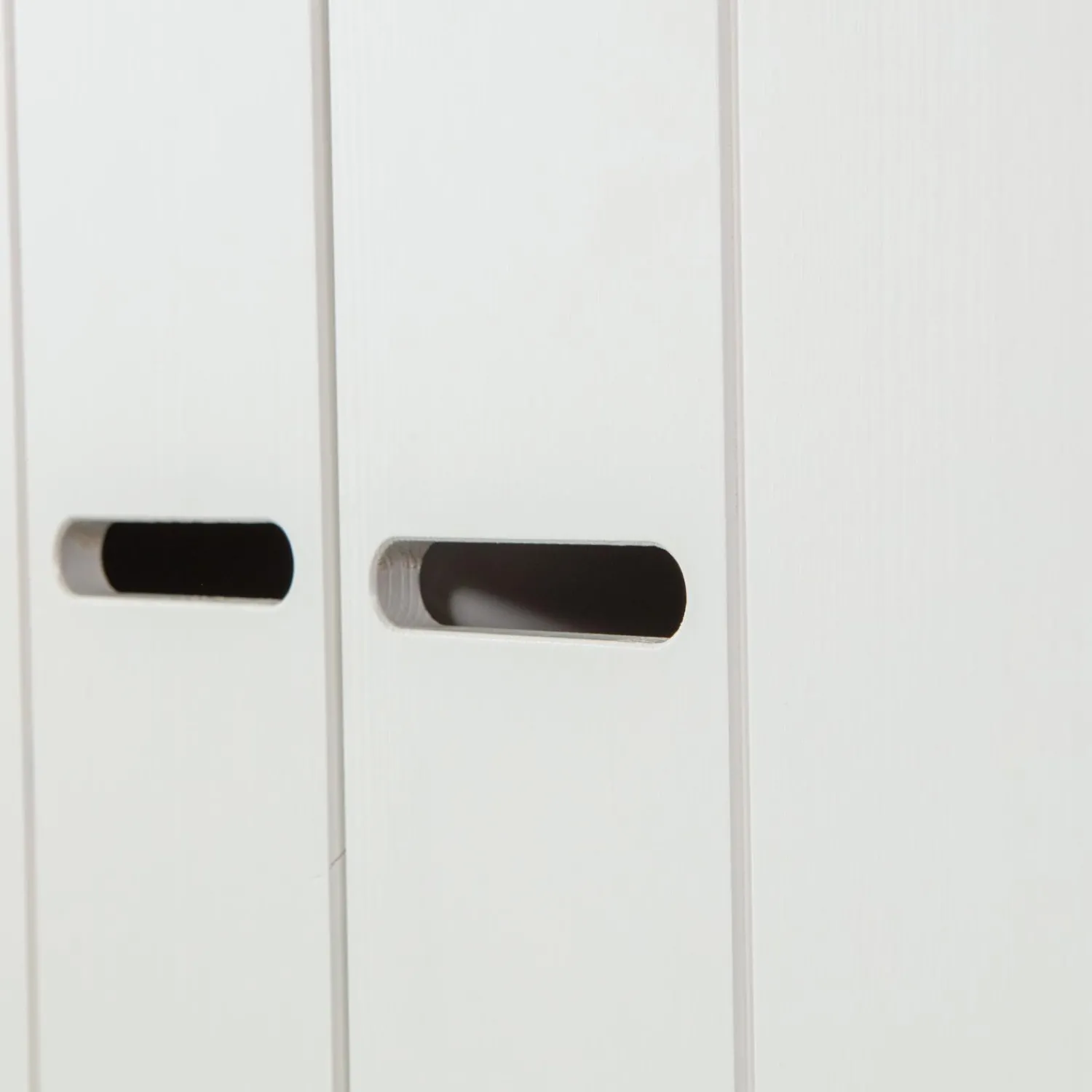 New WOOOD Connect lage kast 2-deurs grenen wit