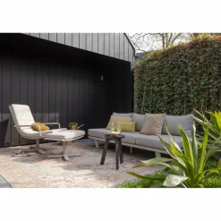 Outlet WOOOD Coosa tuin fauteuil aluminium zand