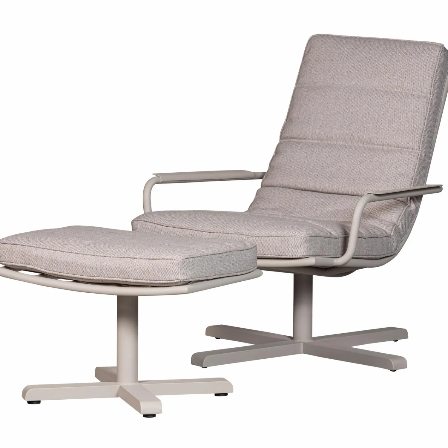 Outlet WOOOD Coosa tuin fauteuil aluminium zand