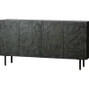 Best WOOOD Counter dressoir hout zwart