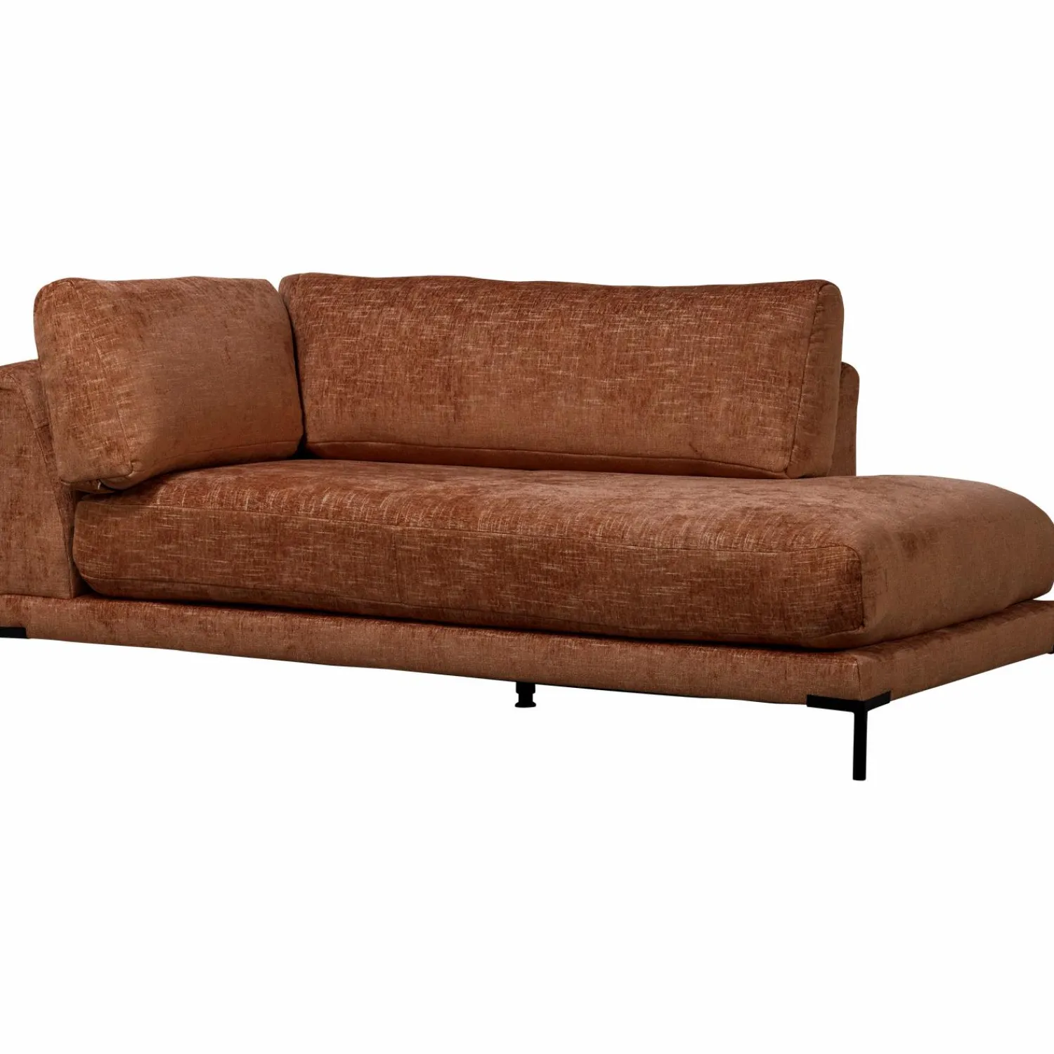 Best WOOOD Couple lounge element links Roest melange