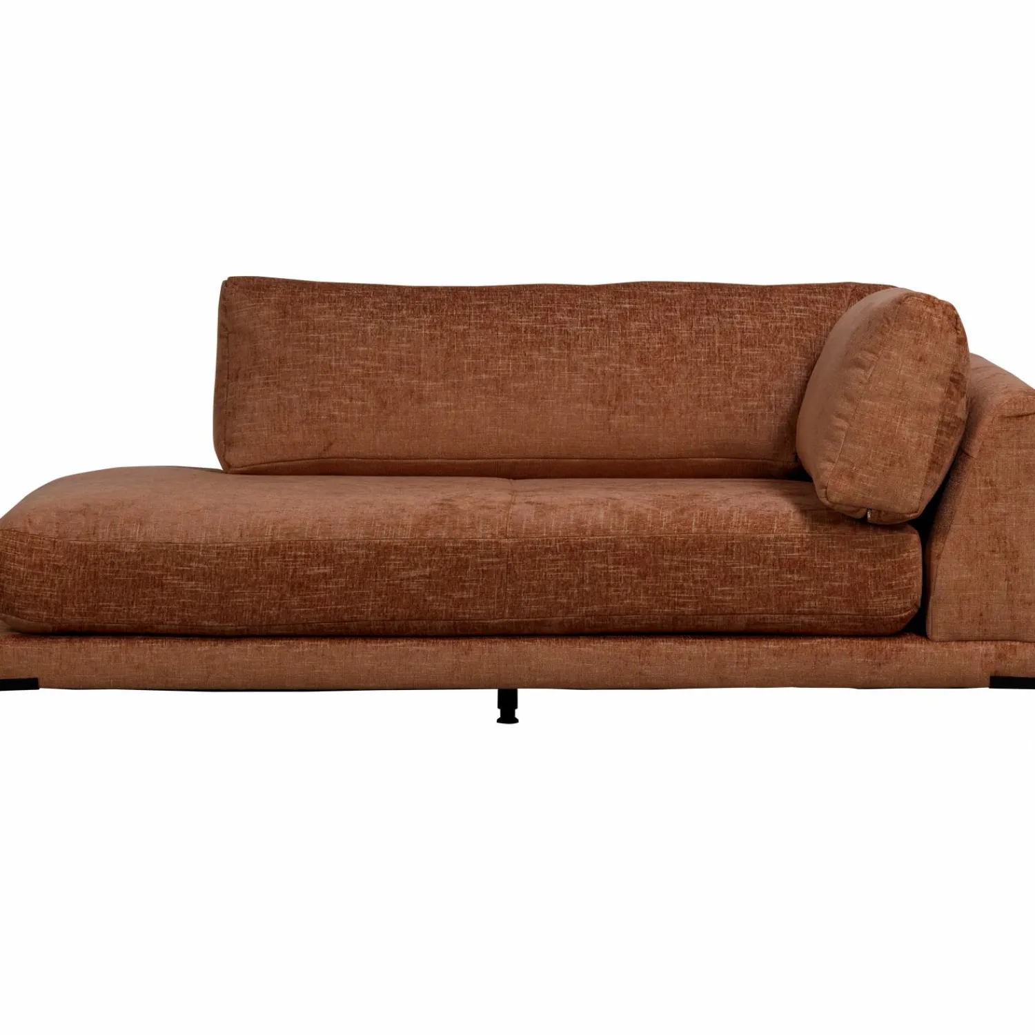 Hot WOOOD Couple lounge element rechts Roest melange