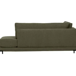 Online WOOOD Couple lounge element rechts Warm groen