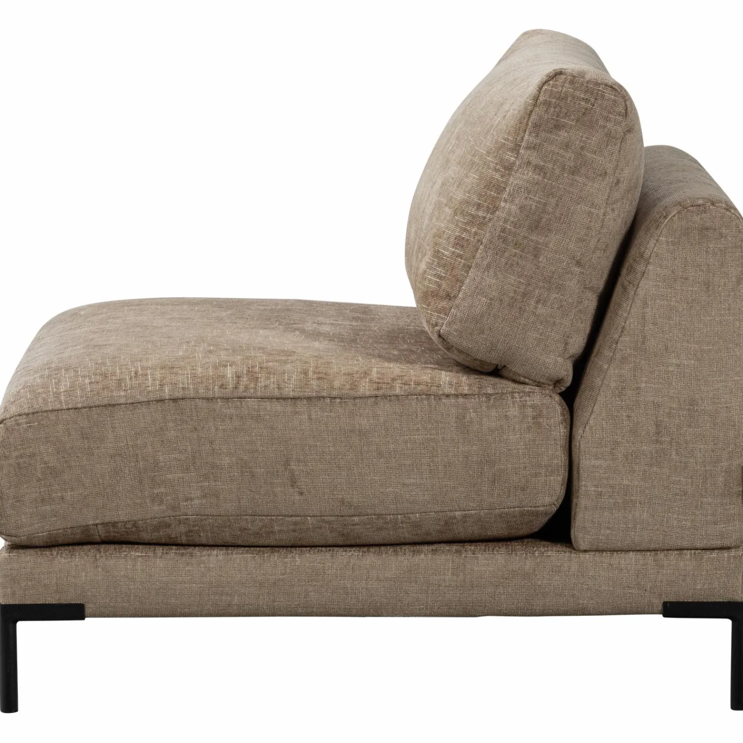 Discount WOOOD Couple loveseat element Mud melange