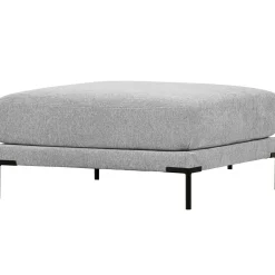 Clearance WOOOD Couple poef 100 cm Lichtgrijs