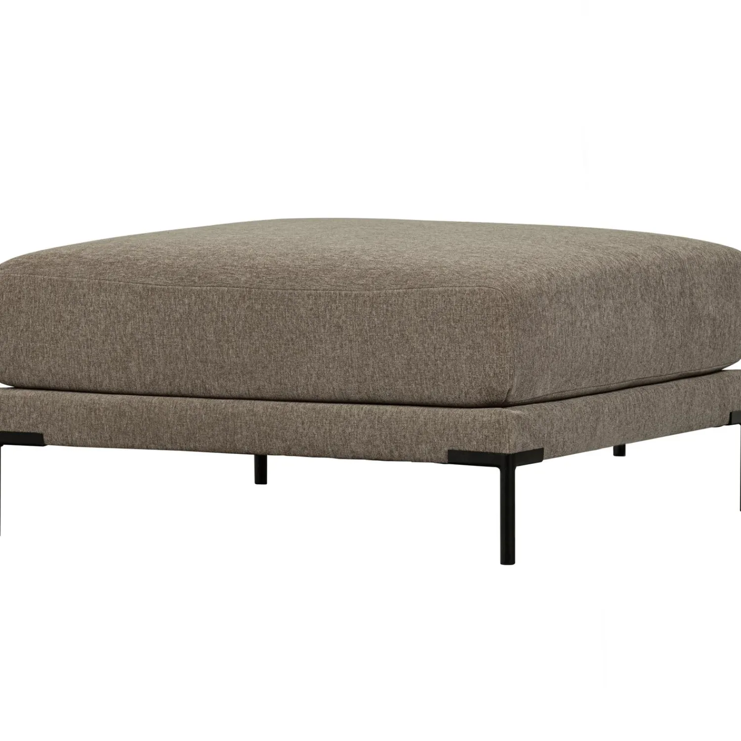 Discount WOOOD Couple poef 100 cm Taupe