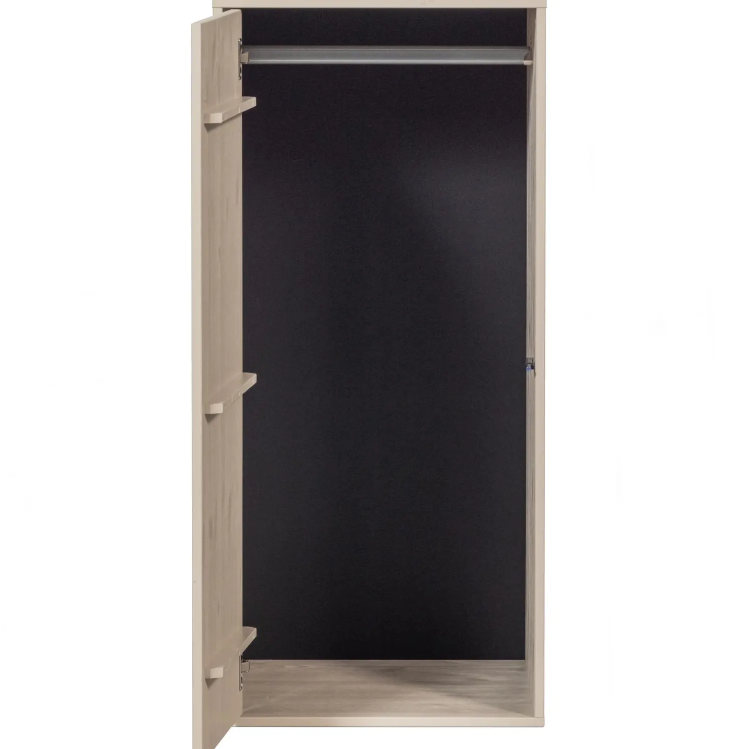 Discount WOOOD Daily Closet Single 110x50 cm grenen dakargrau