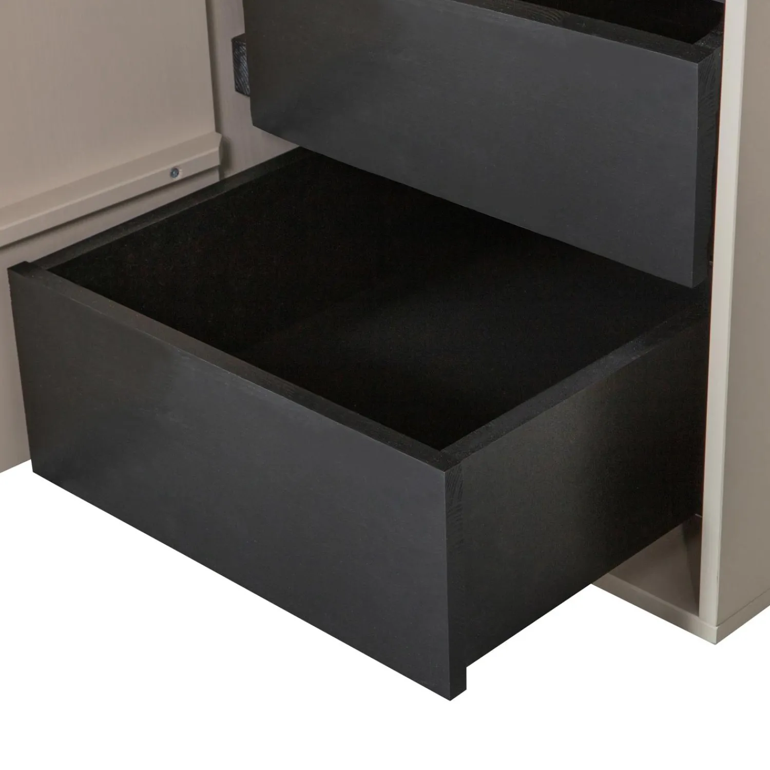 Discount WOOOD Daily Closet Single 200x50 cm grenen dakargrau