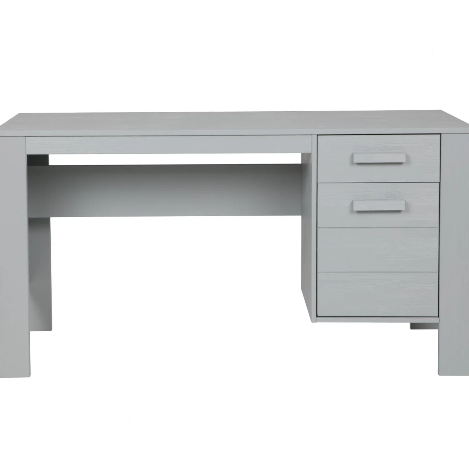 Sale WOOOD Dennis bureau grenen geborsteld Betongrijs