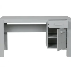 Sale WOOOD Dennis bureau grenen geborsteld Betongrijs