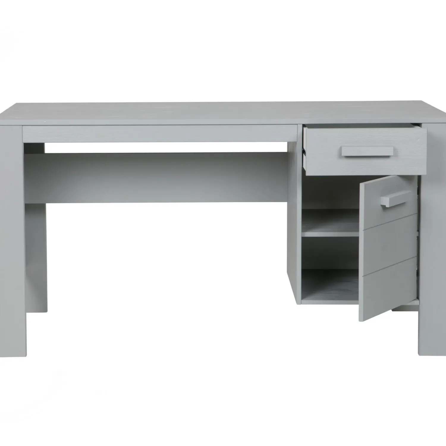 Sale WOOOD Dennis bureau grenen geborsteld Betongrijs