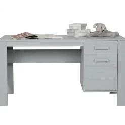 Sale WOOOD Dennis bureau grenen geborsteld Betongrijs