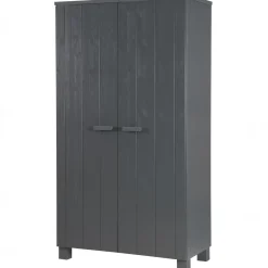 Hot WOOOD Dennis kast grenen steel grey Staalgrijs