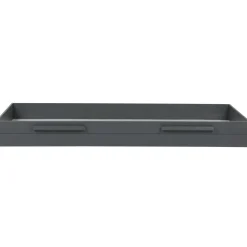 Clearance WOOOD Dennis matras/bedlade steelgrey geborsteld Staalgrijs