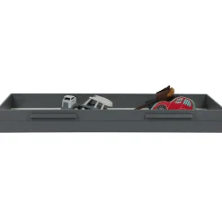 Clearance WOOOD Dennis matras/bedlade steelgrey geborsteld Staalgrijs