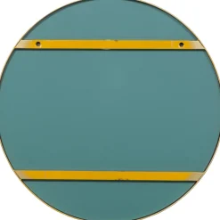 Outlet WOOOD Doutzen spiegel metaal ø80 cm Goud