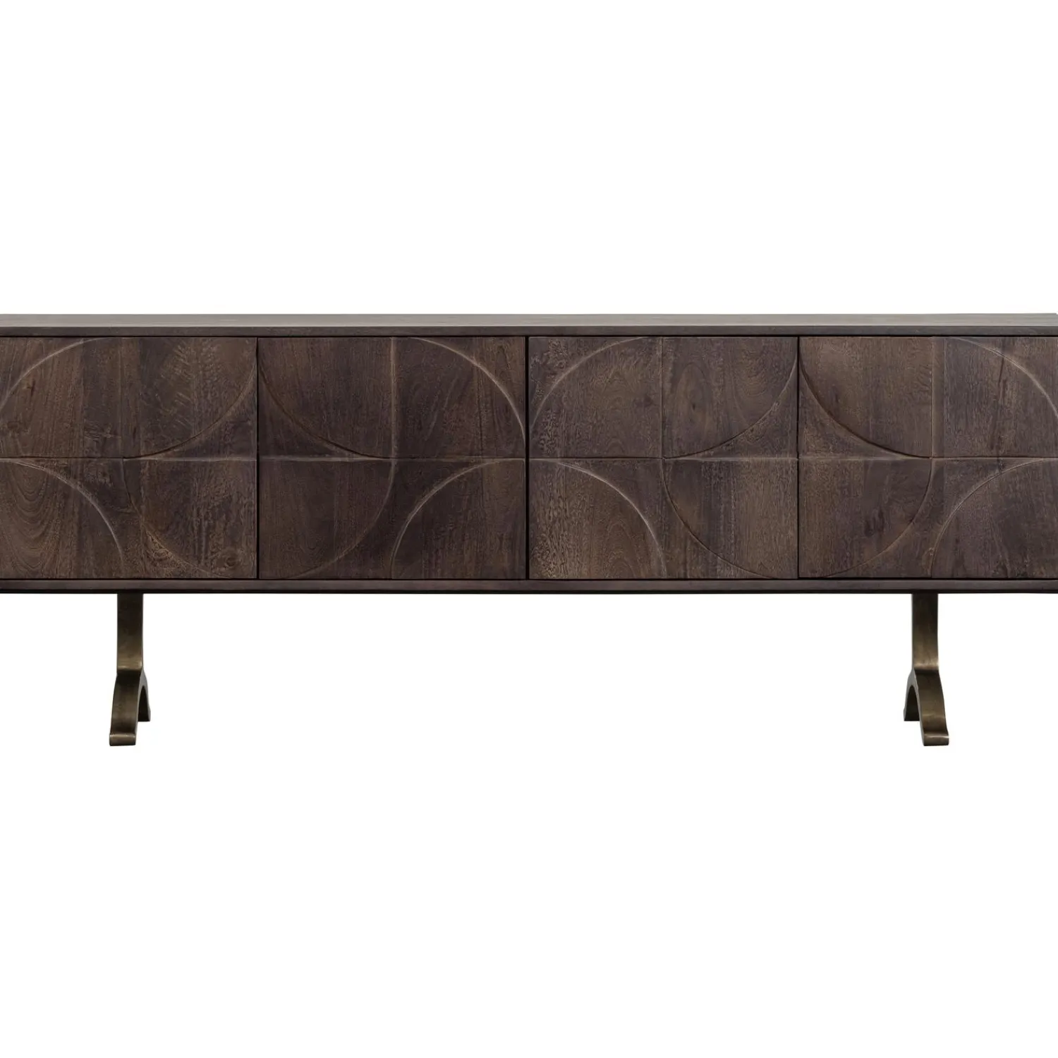 Sale WOOOD Draw dressoir mango hout walnoot