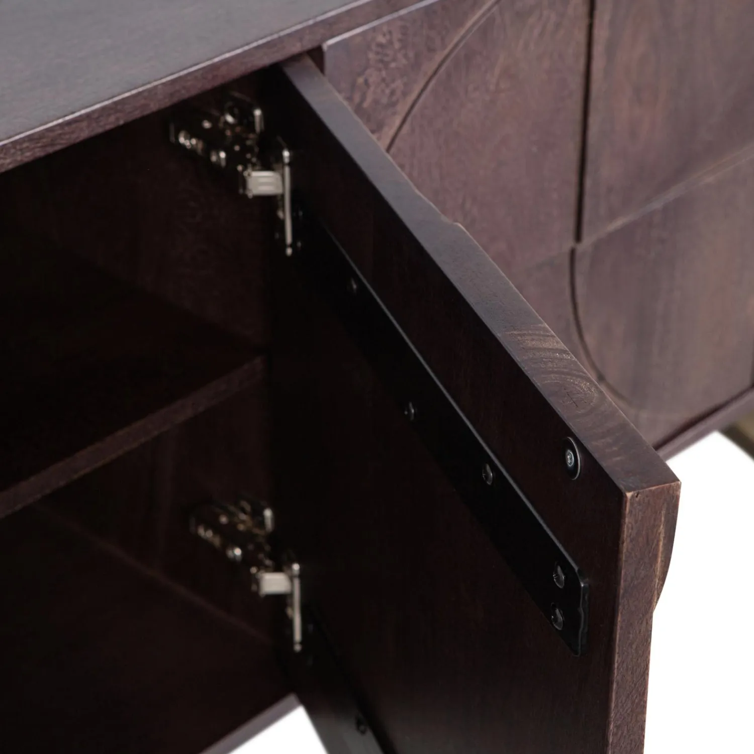 Sale WOOOD Draw dressoir mango hout walnoot