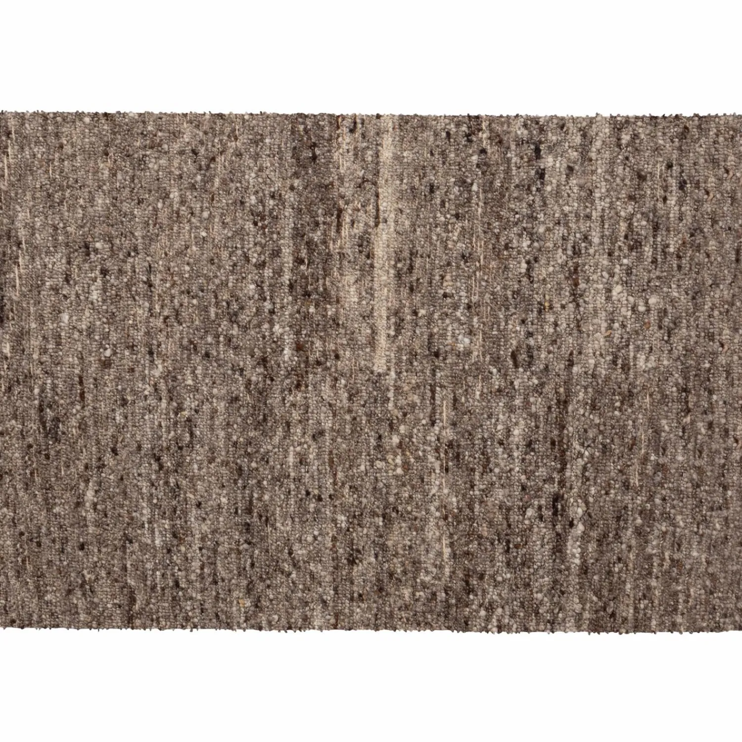 Discount WOOOD Efia vloerkleed wol bruin melange 170x240 cm
