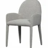 Discount WOOOD Elegance eetkamerstoel met armleuning greige
