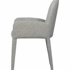 Discount WOOOD Elegance eetkamerstoel met armleuning greige