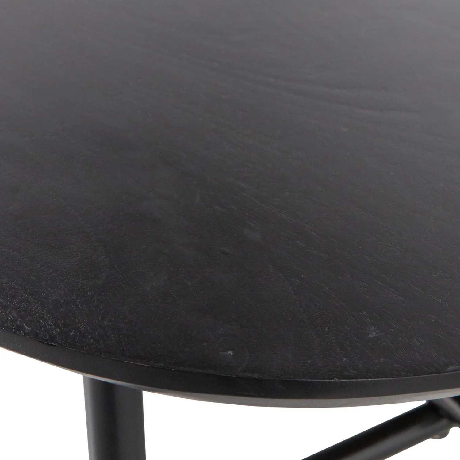 New WOOOD Elegance salontafel mango hout/metal zwart