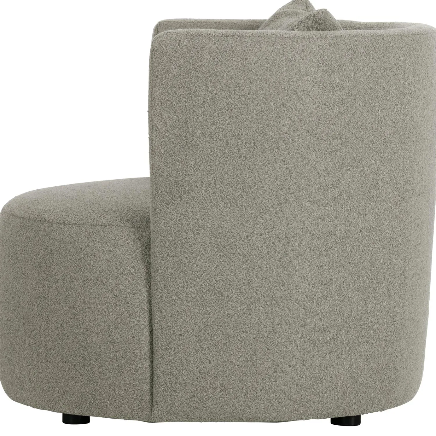 Clearance WOOOD Explore fauteuil bouclé Grijs