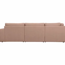 Discount WOOOD Family hoekbank ronding links Roze
