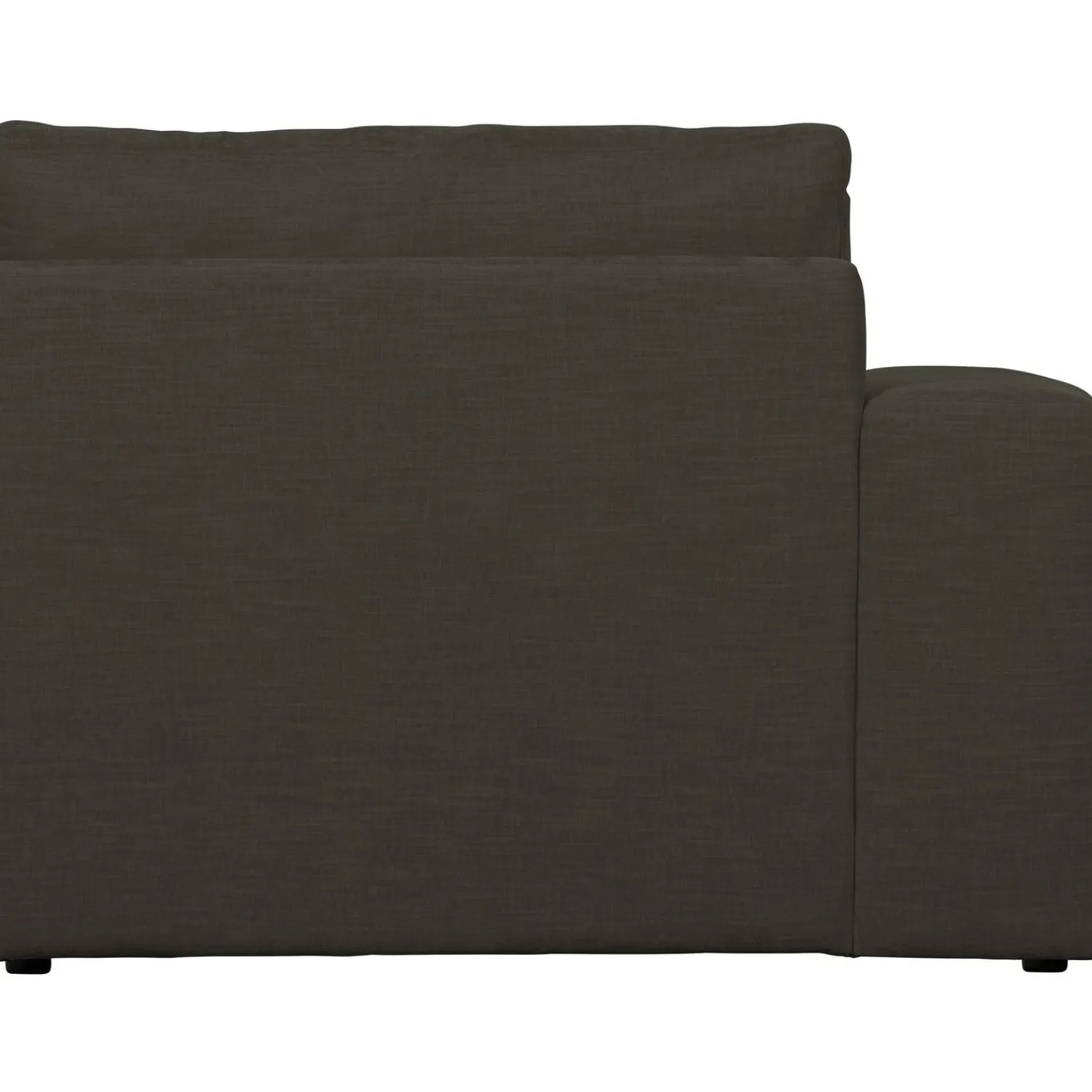 Discount WOOOD Family 1-zits element met arm links Antraciet