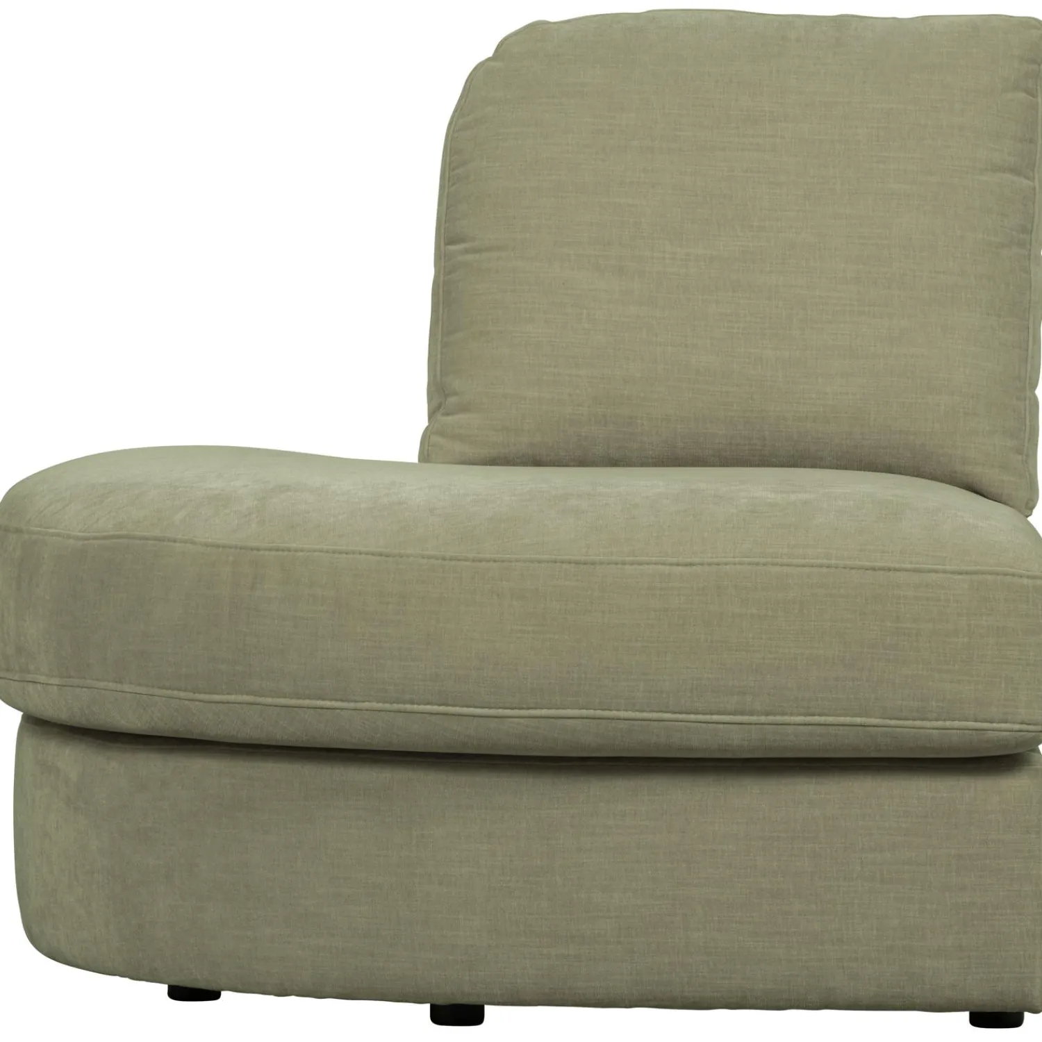 New WOOOD Family 1-zits element ronde hoek links Groen