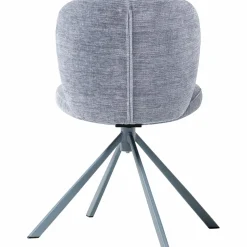 Sale WOOOD Femke eetkamerstoel chenille Blauw