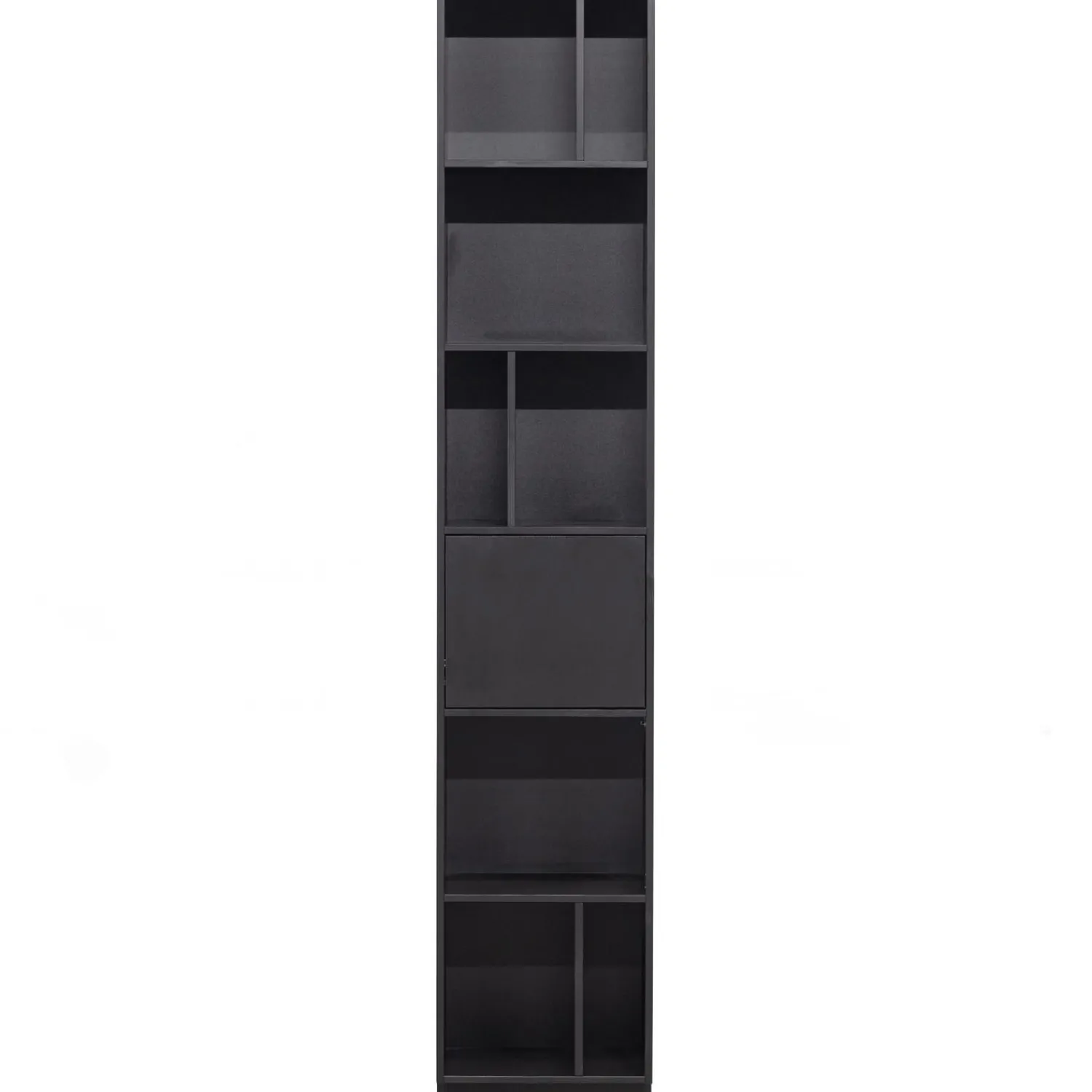 Best WOOOD Finca open vakkenkast 40 cm grenen diepzwart