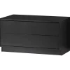 Discount WOOOD Finca tv meubel 75 cm grenen diepzwart