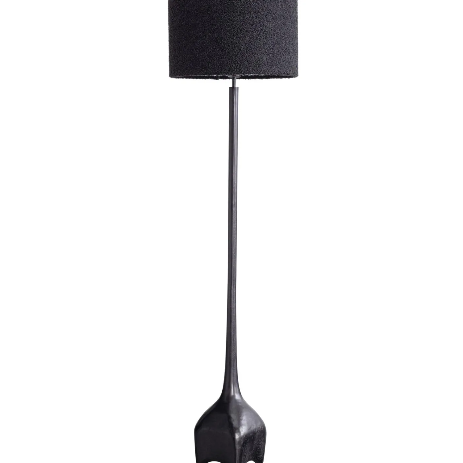 New WOOOD Foss lampenvoet aluminium antiek zwart/bruin