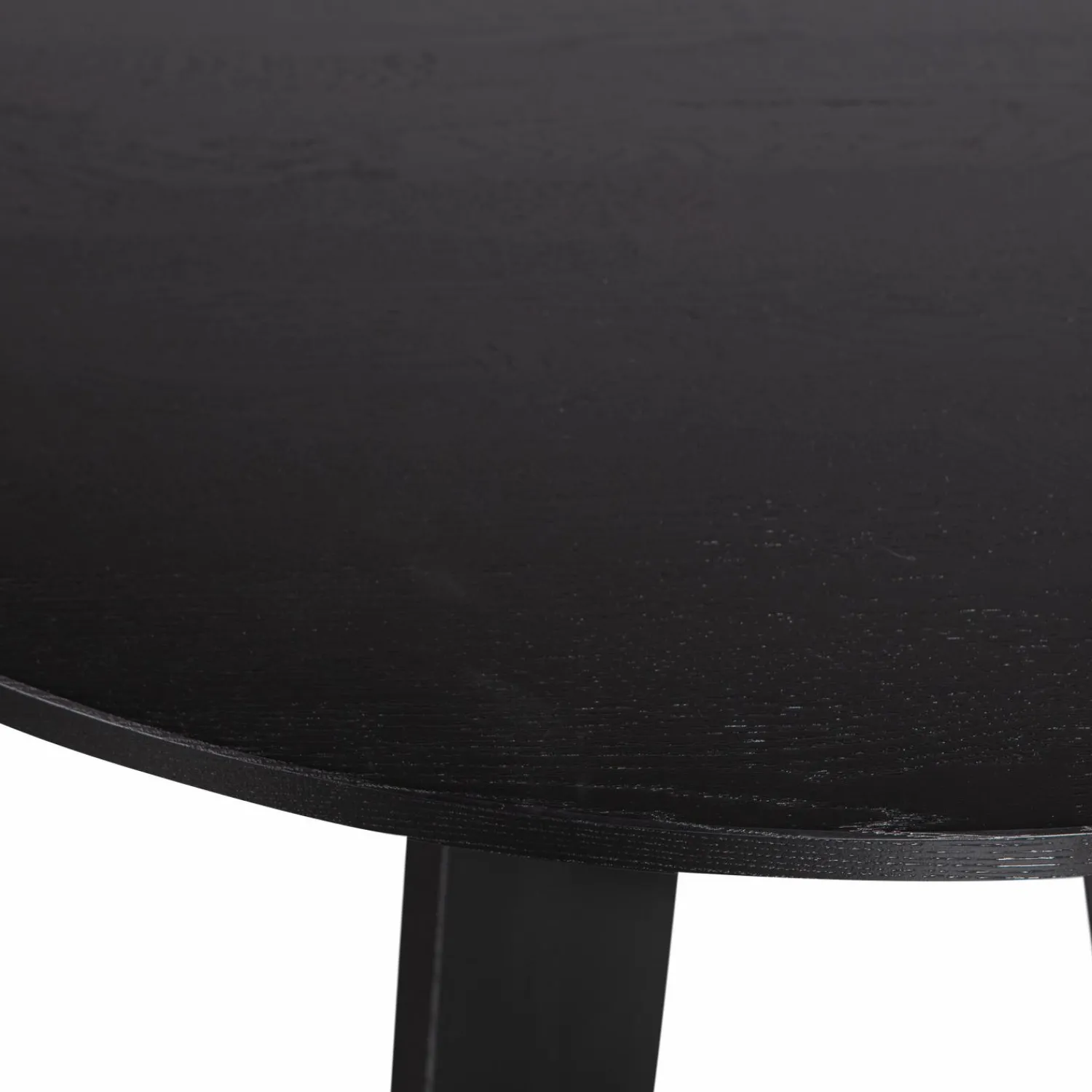 Best WOOOD Fries eettafel ø129 cm eiken blacknight