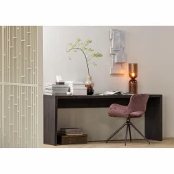 Outlet WOOOD Gigi tafellamp gehamerd glas 51 x Ø 15 cm
