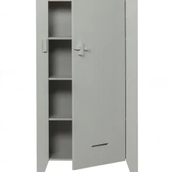 New WOOOD Gijs boerenkast bezaagd grenen Mist