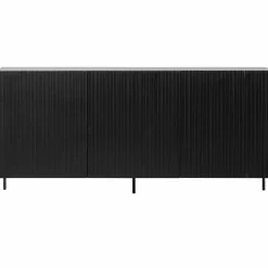 Hot WOOOD Grand Gravure dressoir grenen zwart