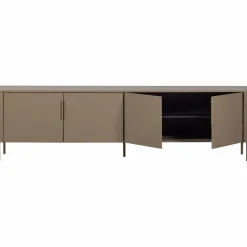 WOOOD Gunnar tv meubel 200 cm grenen Mud