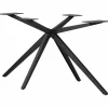 Best WOOOD Holland kruispoot XL metaal zwart