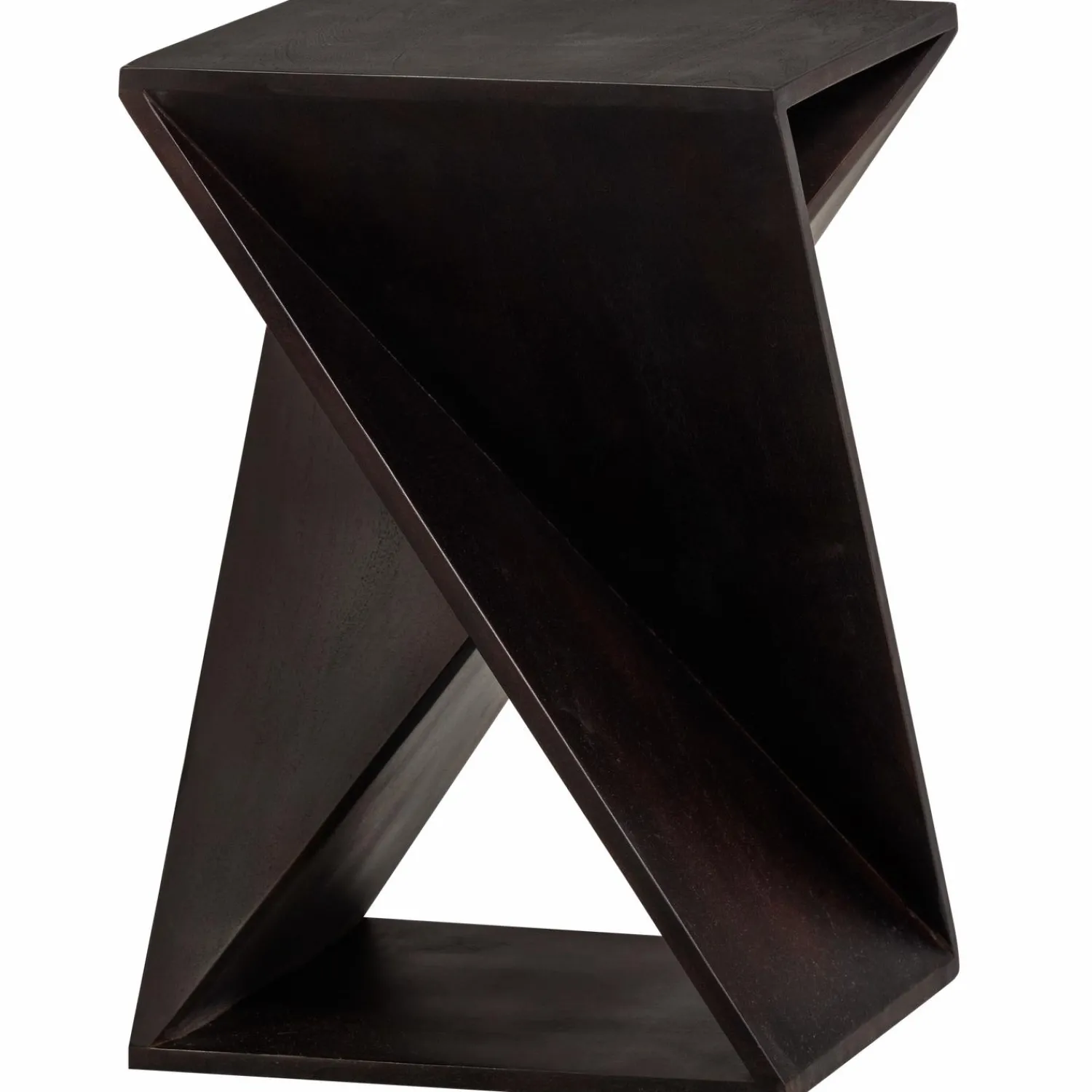 Clearance WOOOD Ikem bijzettafel acacia donkerbruin